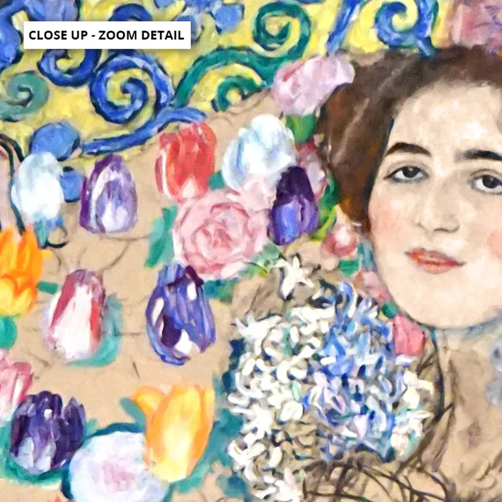 GUSTAV KLIMT | Portrait of Ria Munk III - Art Print