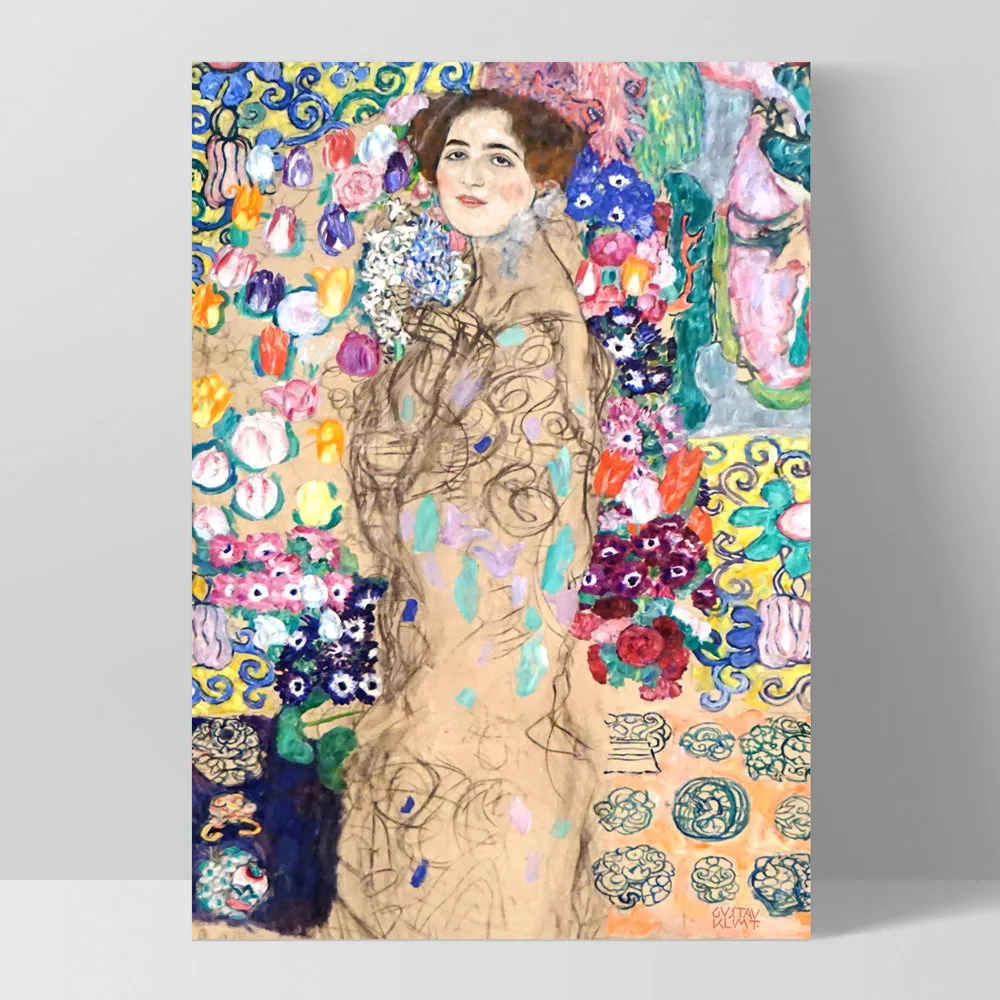 GUSTAV KLIMT | Portrait of Ria Munk III - Art Print