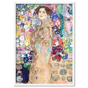 GUSTAV KLIMT | Portrait of Ria Munk III - Art Print