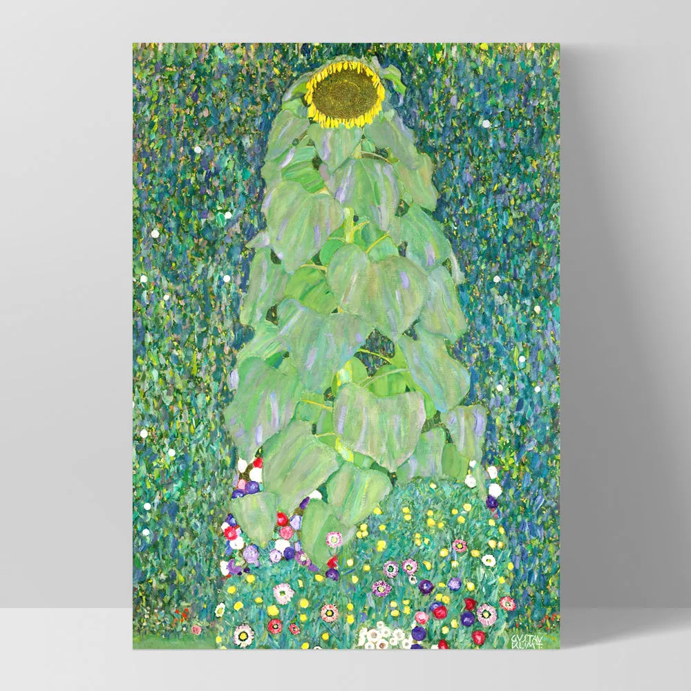 GUSTAV KLIMT | The Sunflower - Art Print