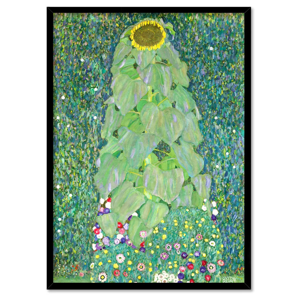 GUSTAV KLIMT | The Sunflower - Art Print