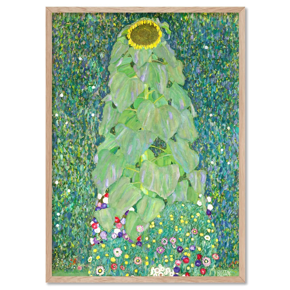 GUSTAV KLIMT | The Sunflower - Art Print