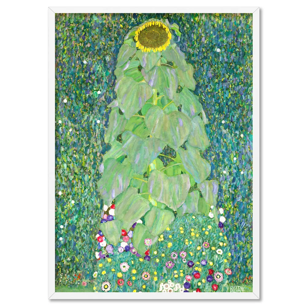 GUSTAV KLIMT | The Sunflower - Art Print