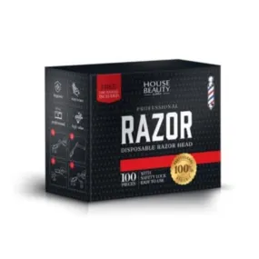 HBS Disposable Razor Heads (100 pieces)