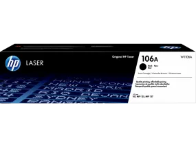 HP 106A Black Original Laser Toner Cartridge (W1106A), O-H-W1106A-BK