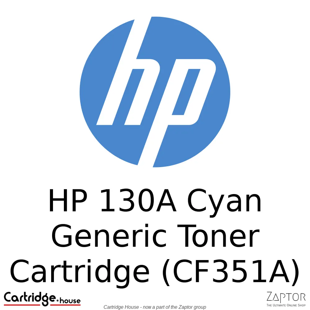 HP 126A Cyan Compatible Toner Cartridge - Alternate Brand, A-H-CE311A/CF351A-C