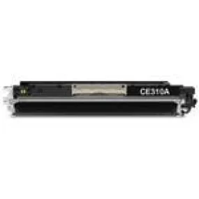 HP 126A Toner Black (CE310A), Remanufactured Toner Cartridge for LaserJet CP1025 SERIES