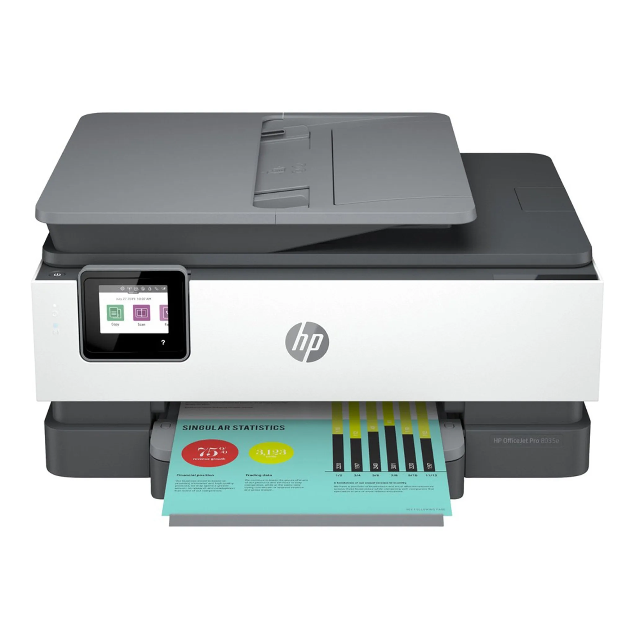 HP 1L0H6A#B1H OfficeJet Pro 8035e All-in-One Multifunction Inkjet Printer