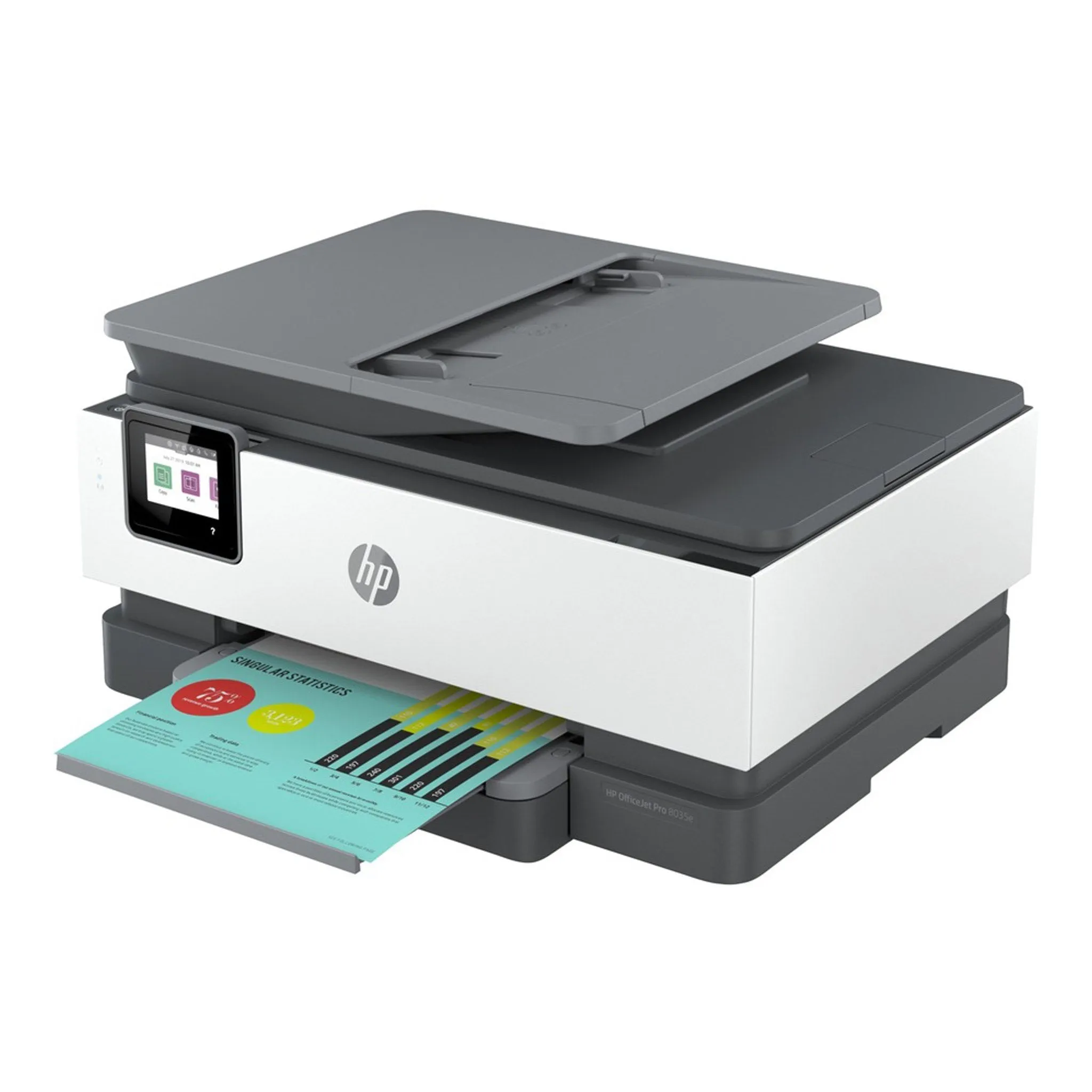 HP 1L0H6A#B1H OfficeJet Pro 8035e All-in-One Multifunction Inkjet Printer