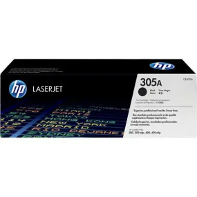 HP 305A Black Toner Cartridge- CE410A