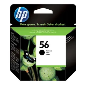 HP 56 Black Original Ink Cartridge - C6656AE