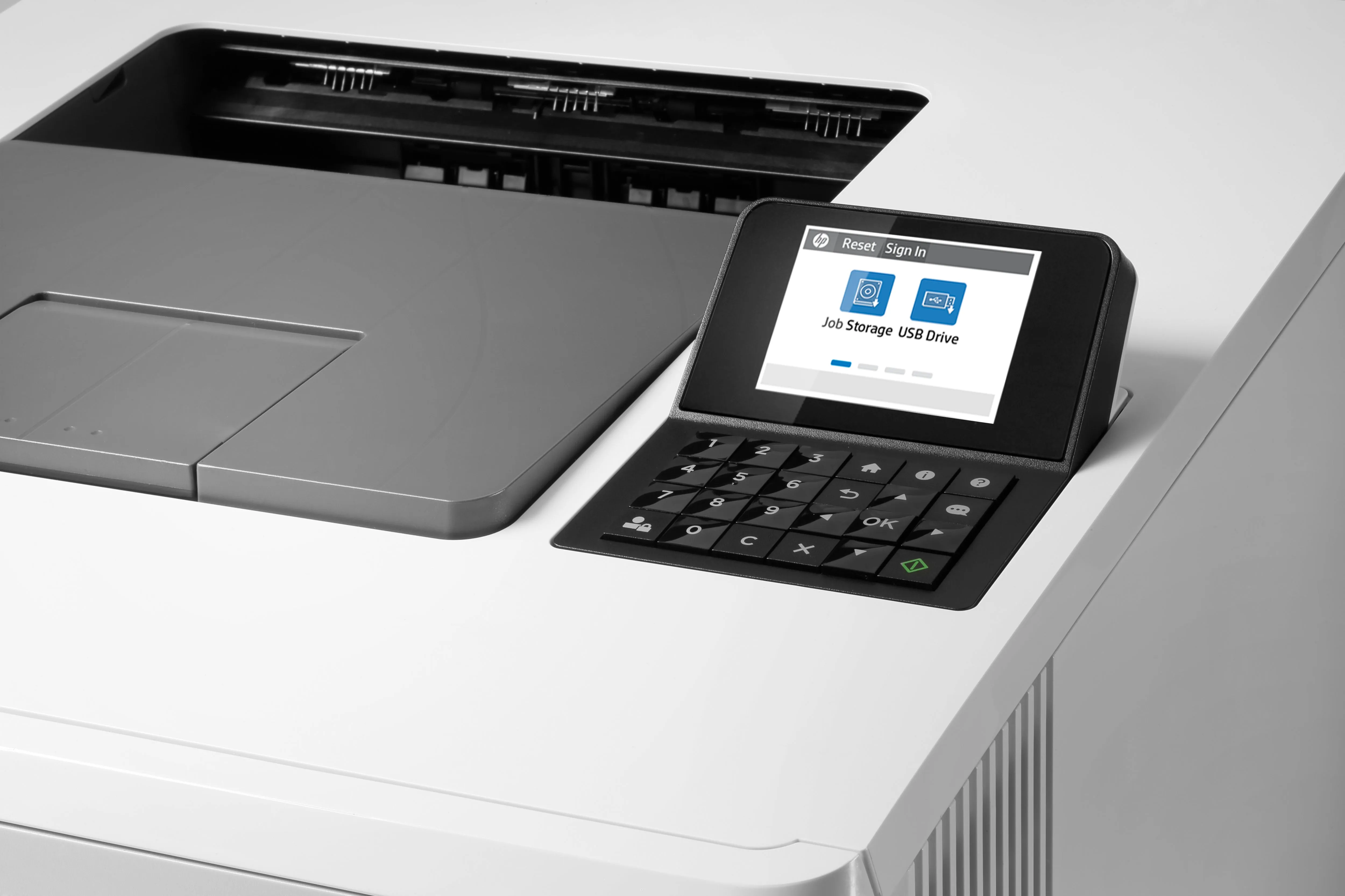 HP Color LaserJet Enterprise M455dn Printer, 29/29 ppm, 1.25GB, Ethernet, USB, Duplex - 3PZ95A#BGJ (Certified Refurbished)