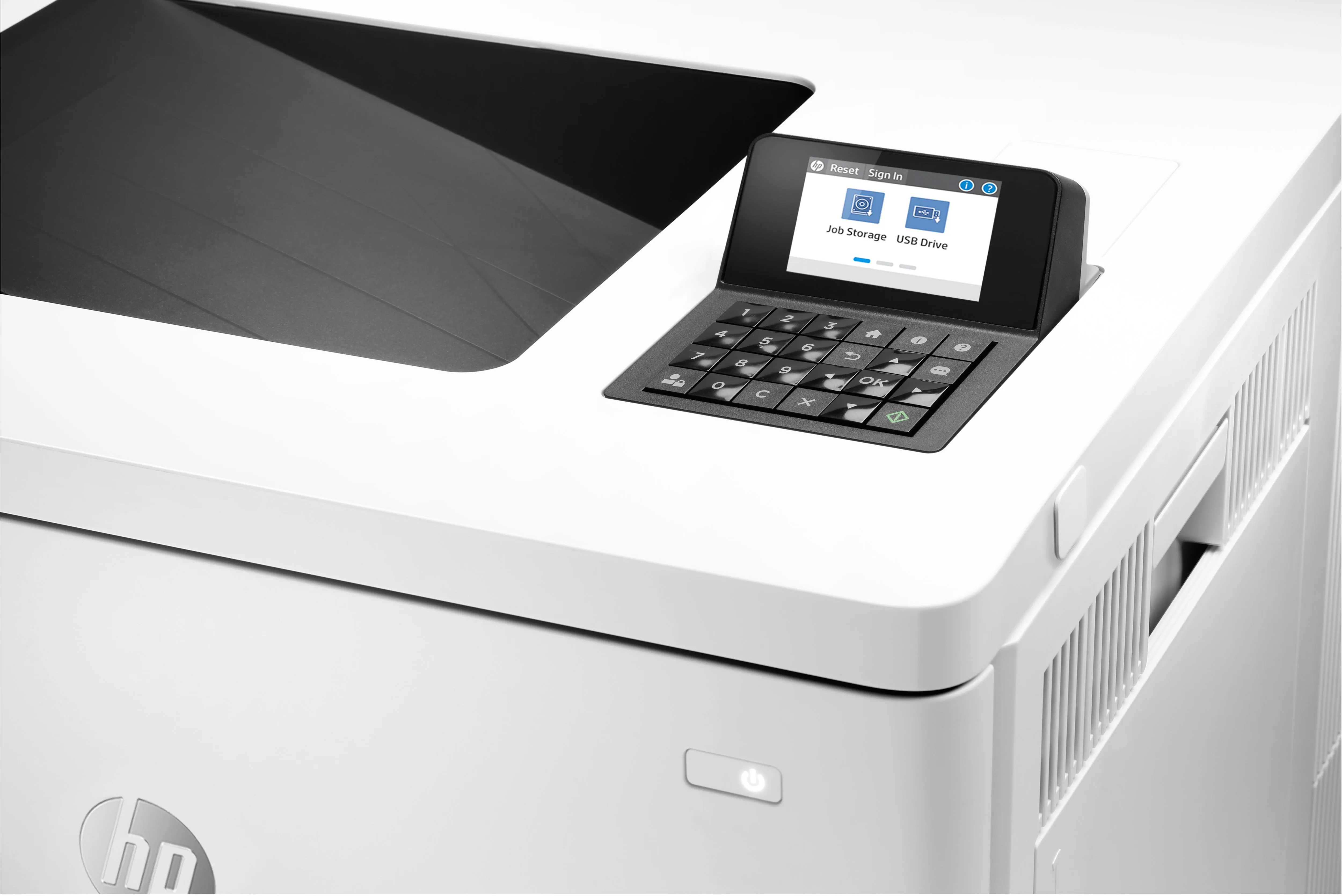 HP Color LaserJet Enterprise M554dn Printer, 35/35 ppm, Ethernet, USB, Duplex - 7ZU81A#BGJ (Certified Refurbished)
