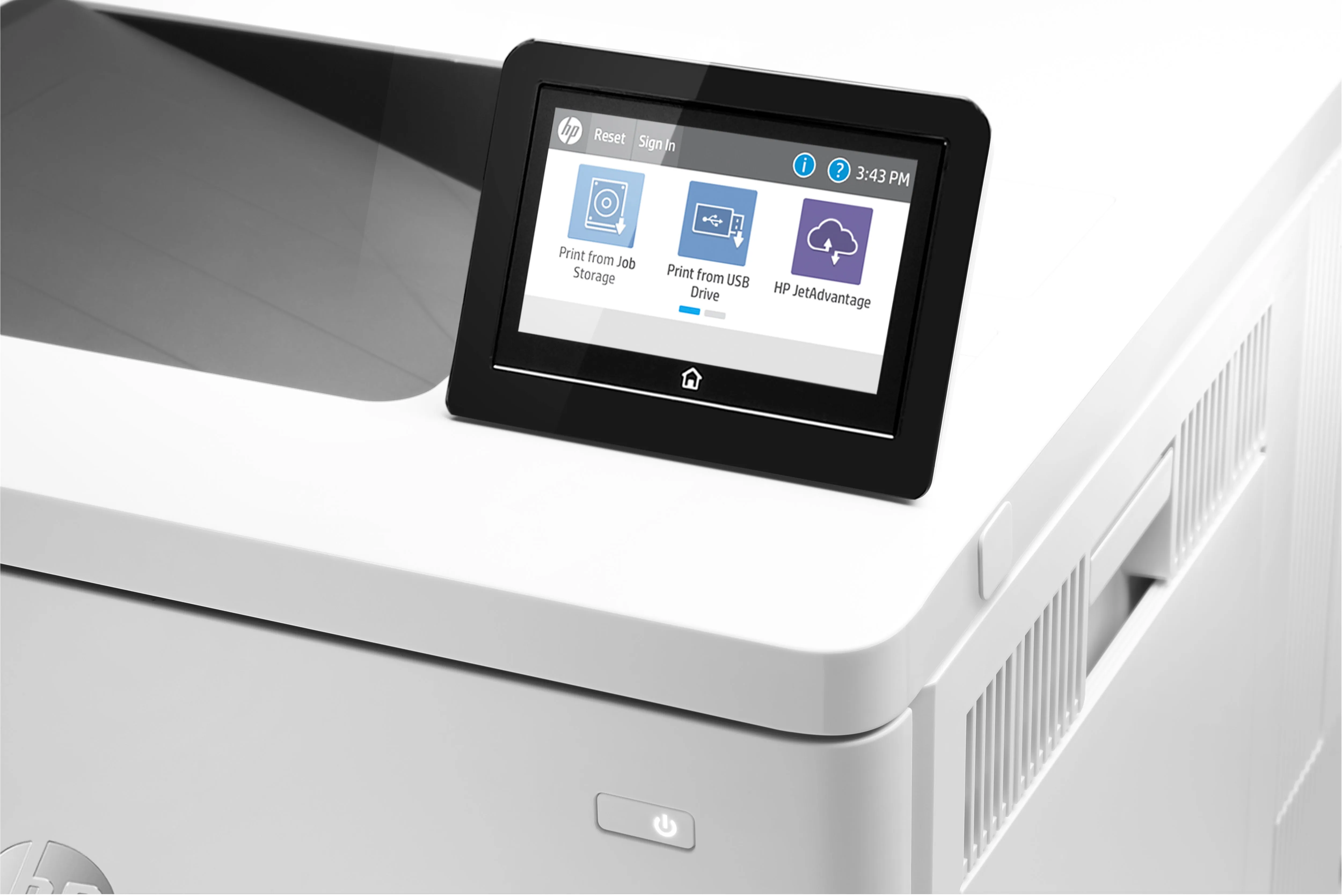 HP Color LaserJet Enterprise M555dn Printer, 40/40 ppm, Ethernet, USB, Duplex - 7ZU78A#BGJ (Certified Refurbished)