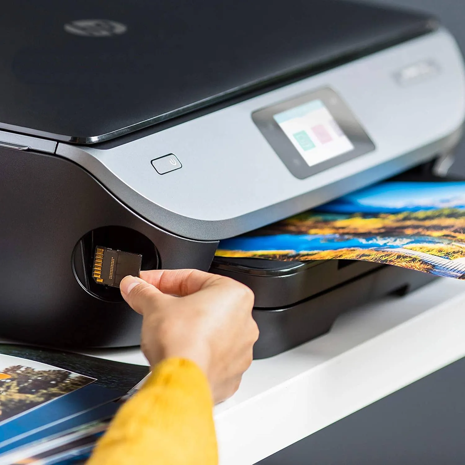 HP Envy Photo 7120 Wireless All-in-One Photo Printer (Refurbished)