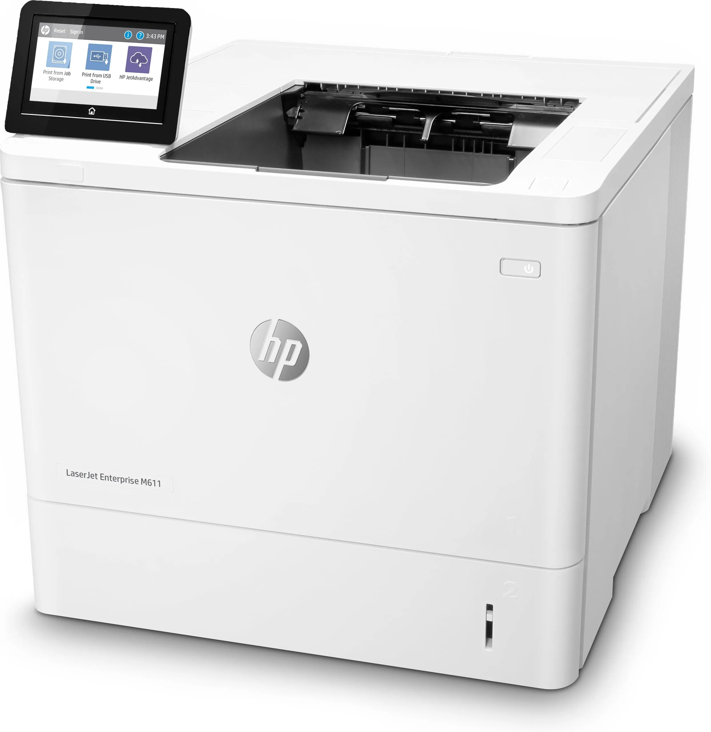 HP LaserJet Enterprise M611dn Monochrome Laser Printer, 65 ppm, 512MB, Ethernet, USB - 7PS84A#BGJ