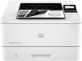 HP LaserJet Pro 4001n Monochrome Printer, 42 ppm, 256MB, USB, Ethernet - 2Z599F#BGJ (Certified Refurbished)
