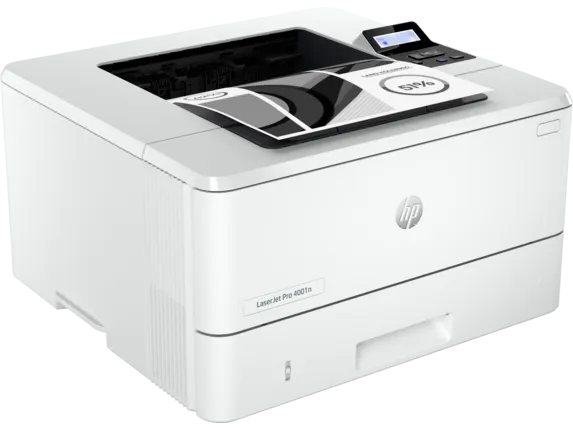 HP LaserJet Pro 4001n Monochrome Printer, 42 ppm, 256MB, USB, Ethernet - 2Z599F#BGJ (Certified Refurbished)
