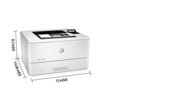 HP LaserJet Pro M404n, Print, Fast first page out speeds; Compact Size; Energy Efficient; Strong Security