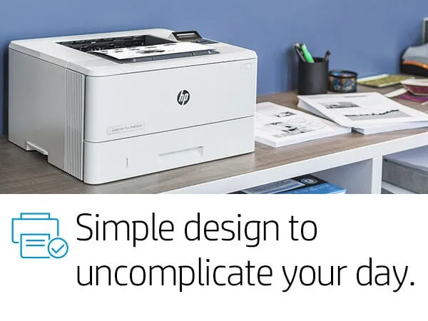 HP LaserJet Pro M404n, Print, Fast first page out speeds; Compact Size; Energy Efficient; Strong Security