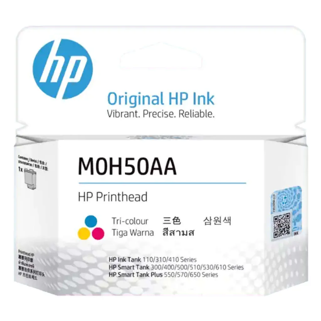 HP M0H50AA Tri-Color Replacement GT Printhead