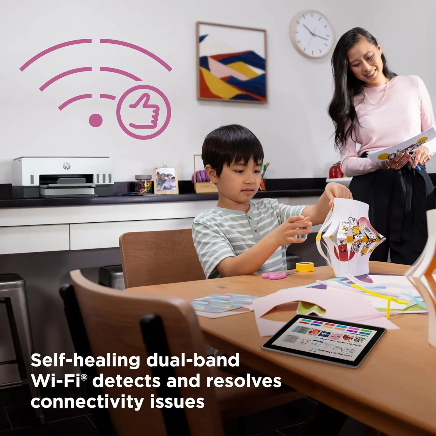 HP Smart Tank 6001 Wireless Cartridge-Free, All-In-One Ink Printer, with up to 2 years of ink