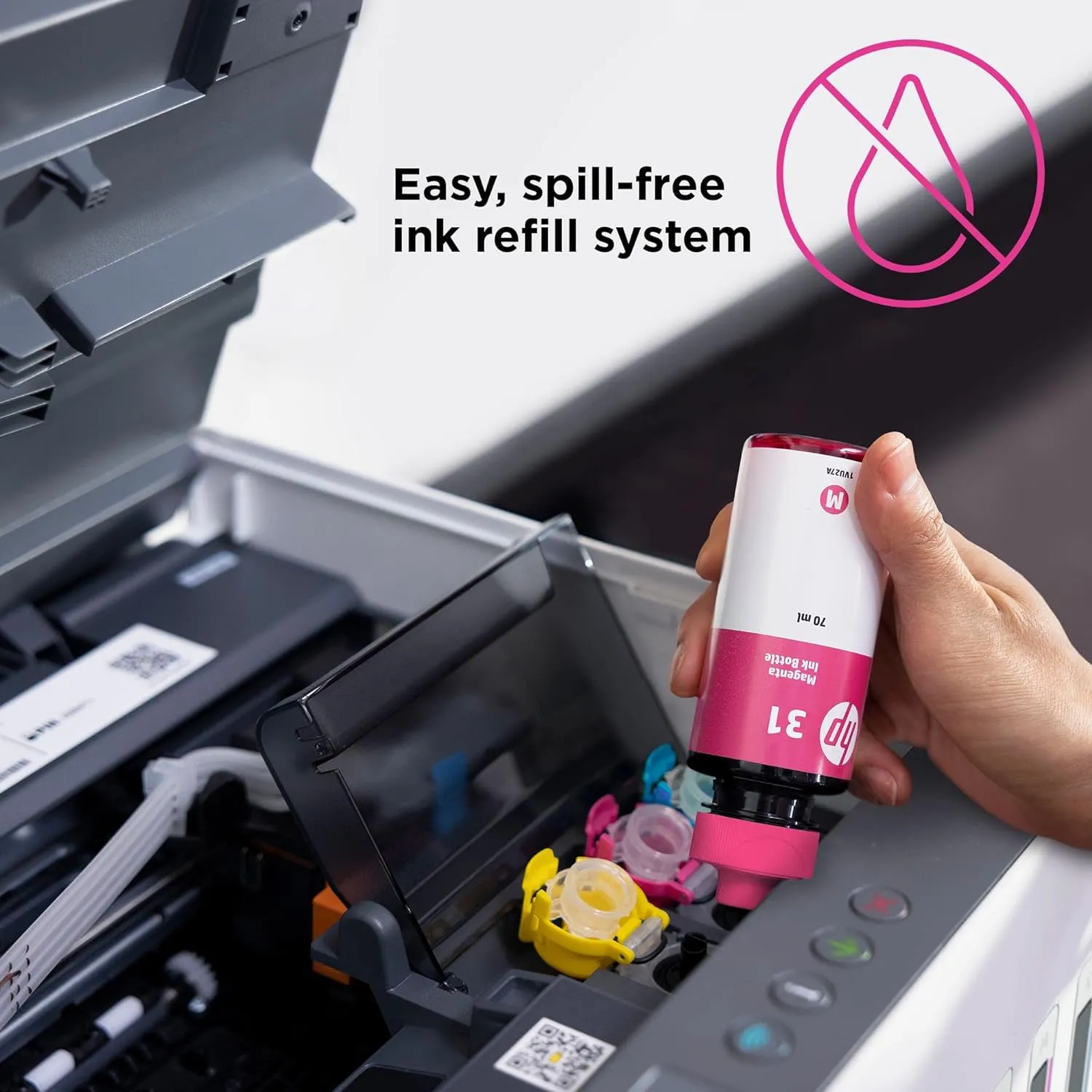 HP Smart Tank 6001 Wireless Cartridge-Free, All-In-One Ink Printer, with up to 2 years of ink