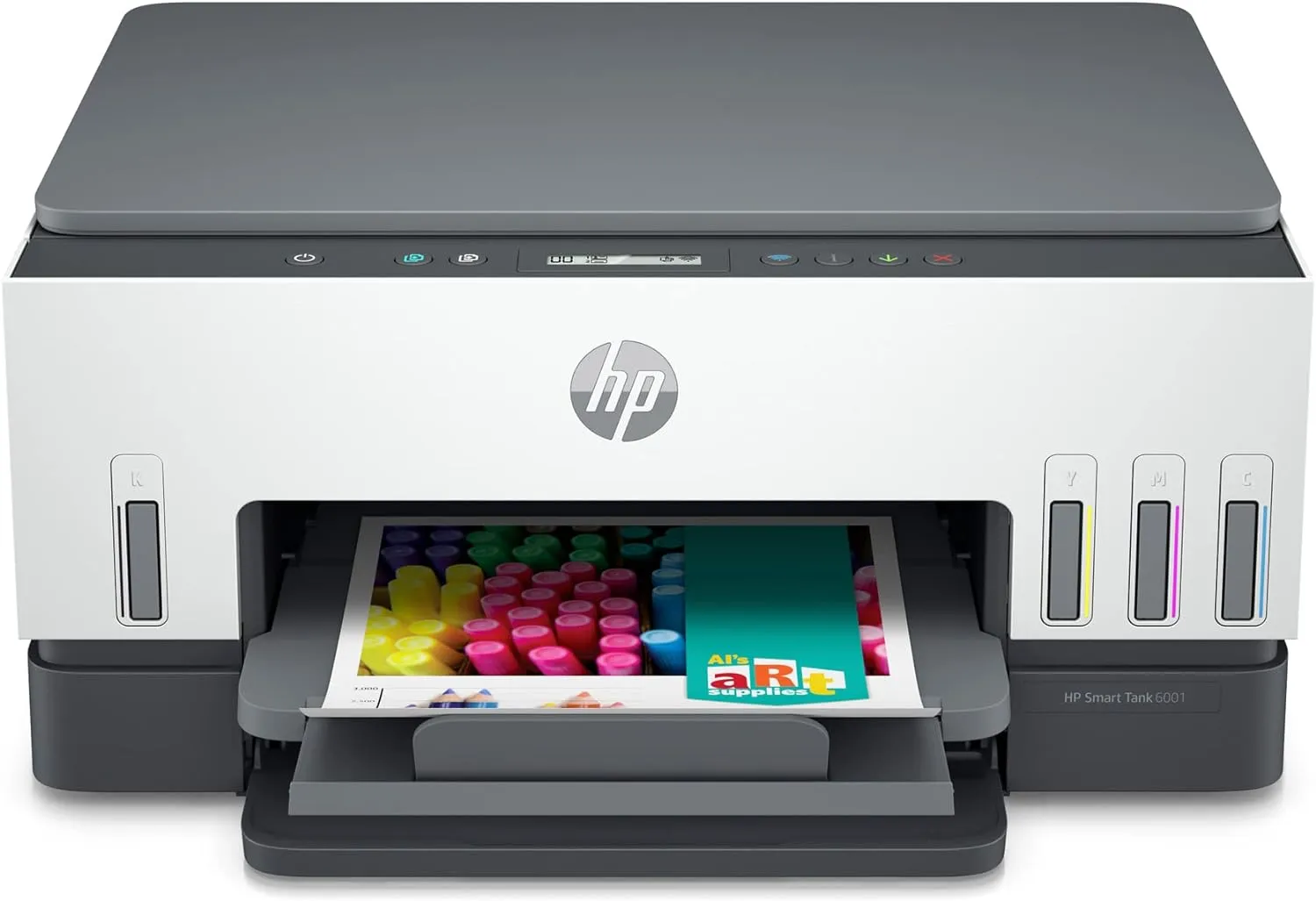 HP Smart Tank 6001 Wireless Cartridge-Free, All-In-One Ink Printer, with up to 2 years of ink