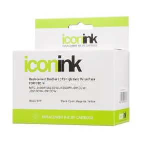 Icon Compatible Brother LC73 LC40 BCMY Ink Value Pack