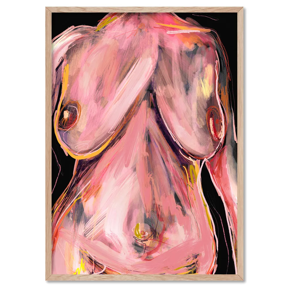 In the Flesh I - Art Print by Nicole Schafter