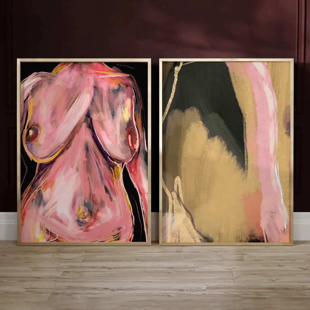 In the Flesh I - Art Print by Nicole Schafter