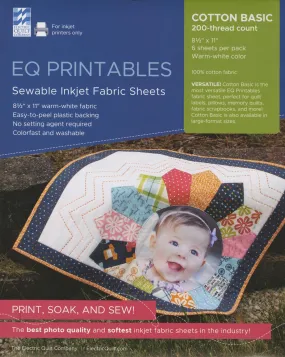 Inkjet Printable Fabric Sheets