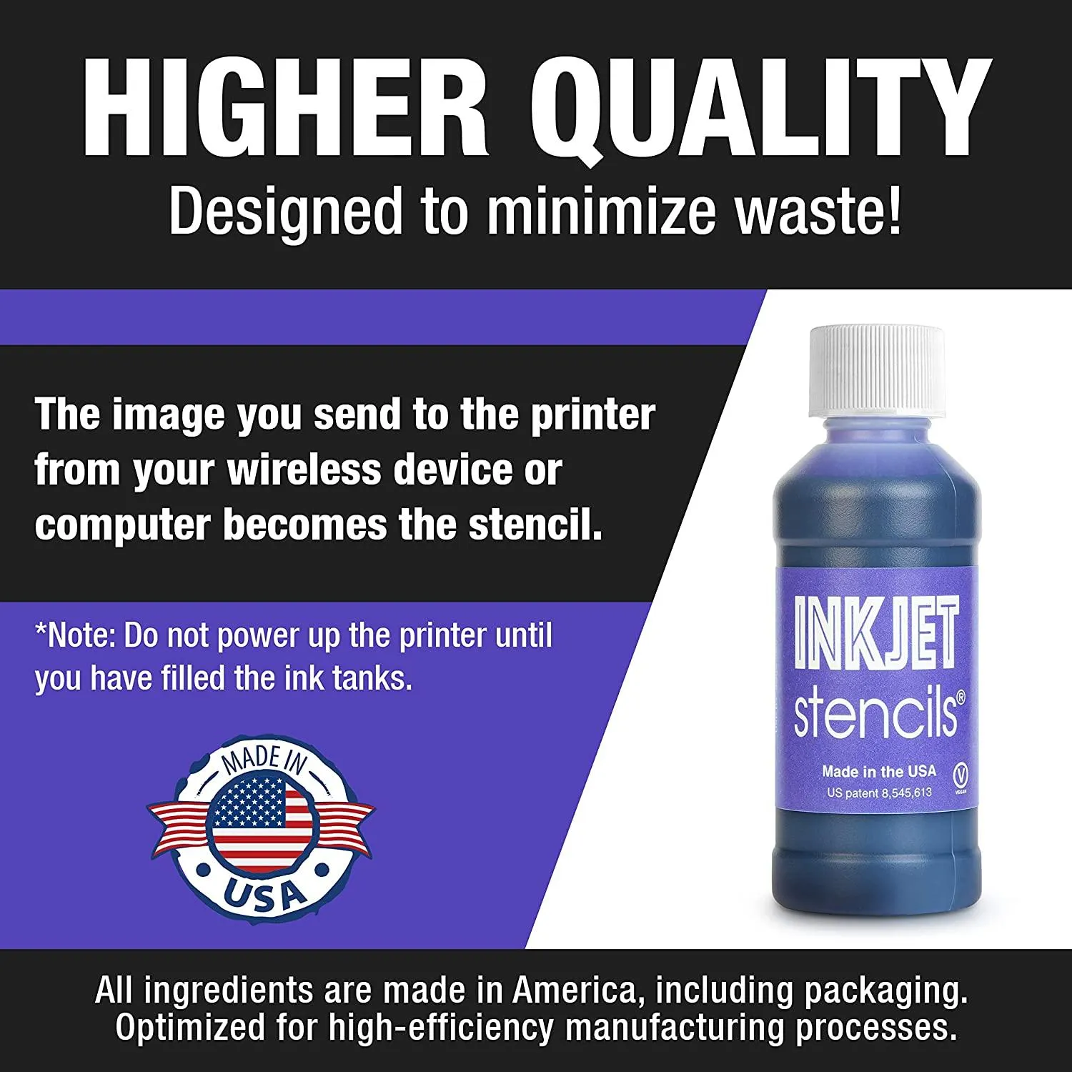InkJet Stencils® Bottle
