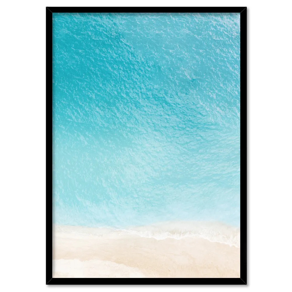Into the Blue Ocean - Art Print