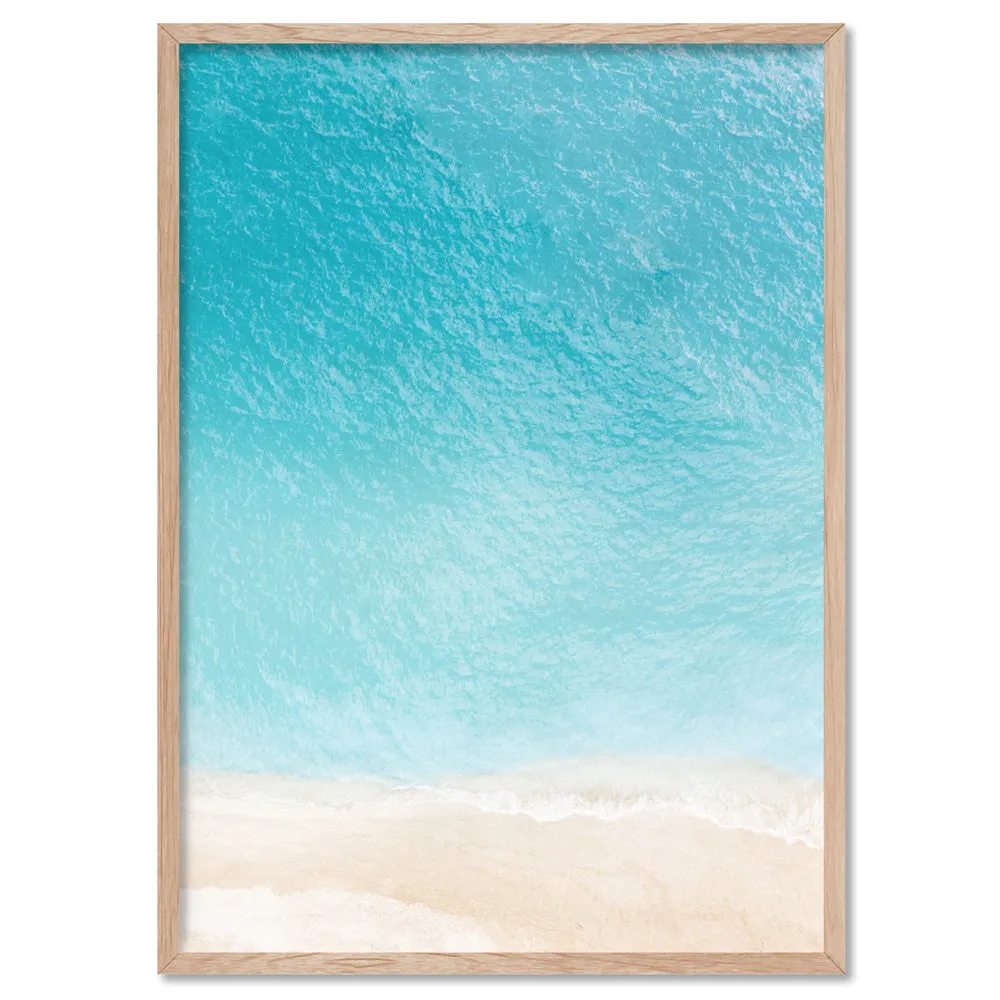 Into the Blue Ocean - Art Print