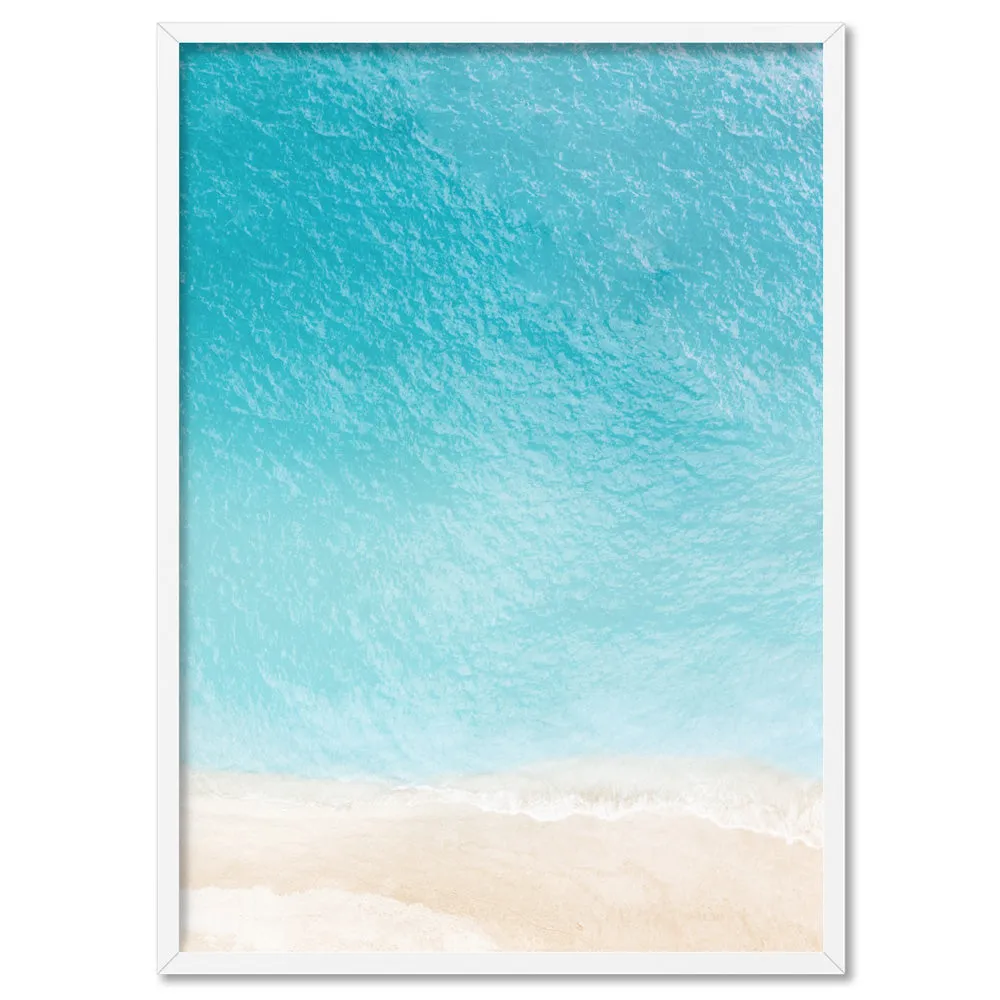 Into the Blue Ocean - Art Print