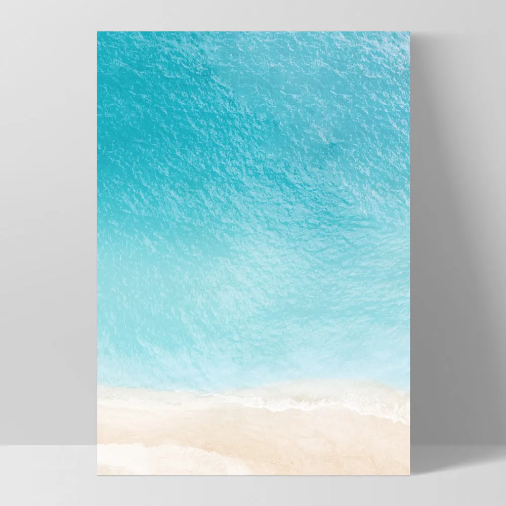 Into the Blue Ocean - Art Print