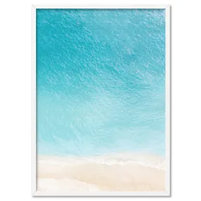 Into the Blue Ocean - Art Print