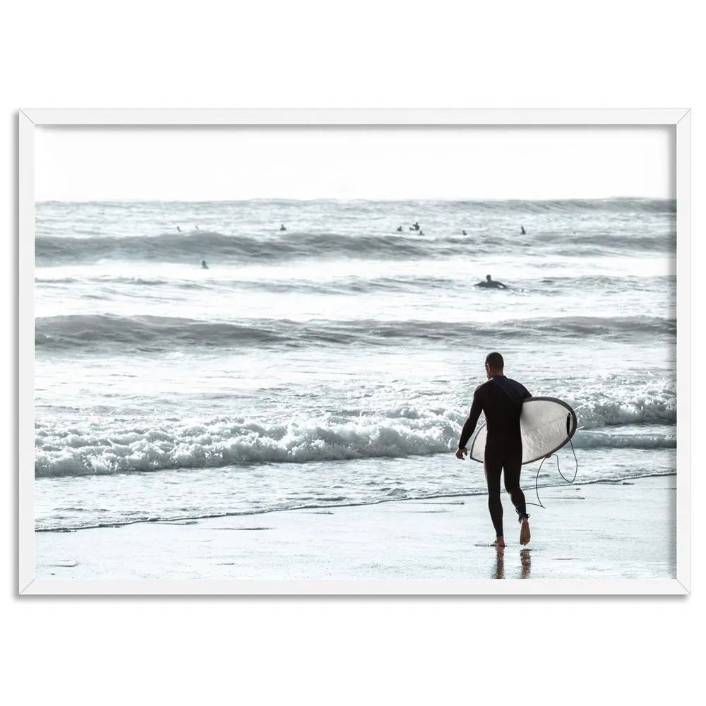 Into the Surf - Art Print