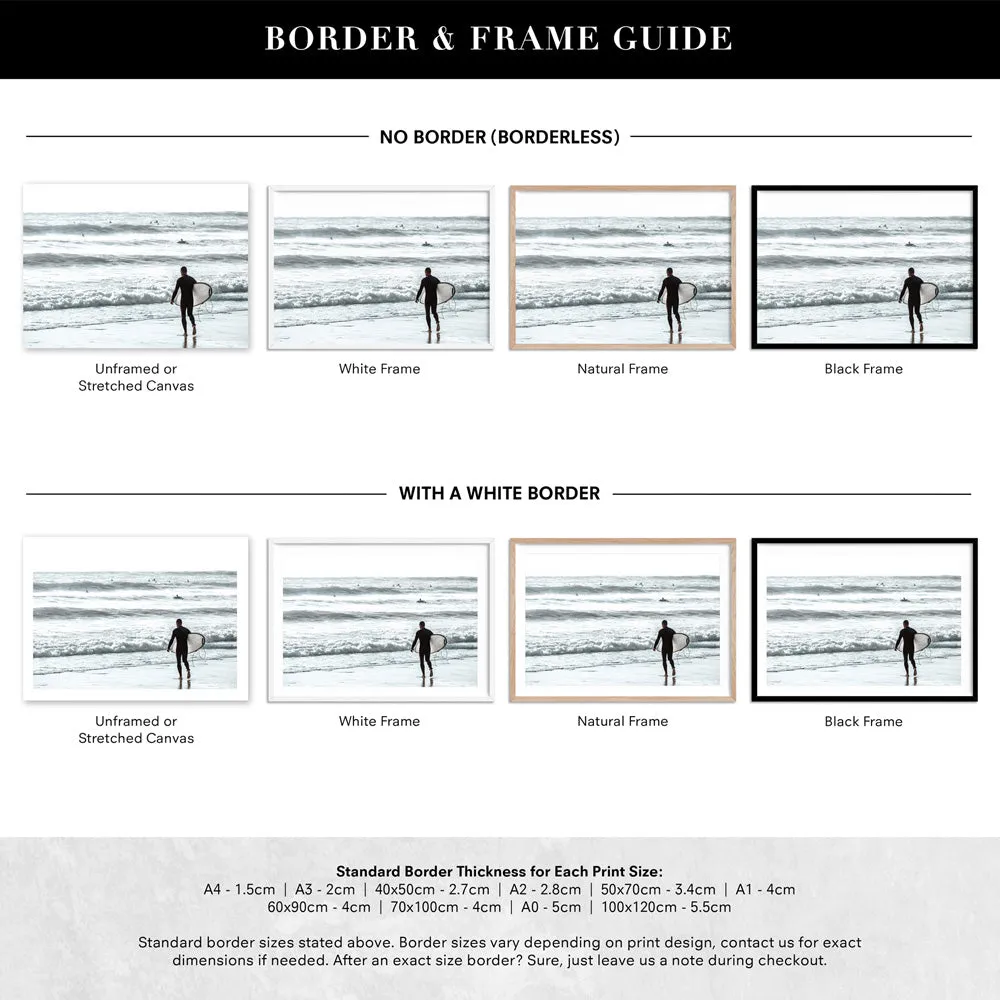 Into the Surf - Art Print