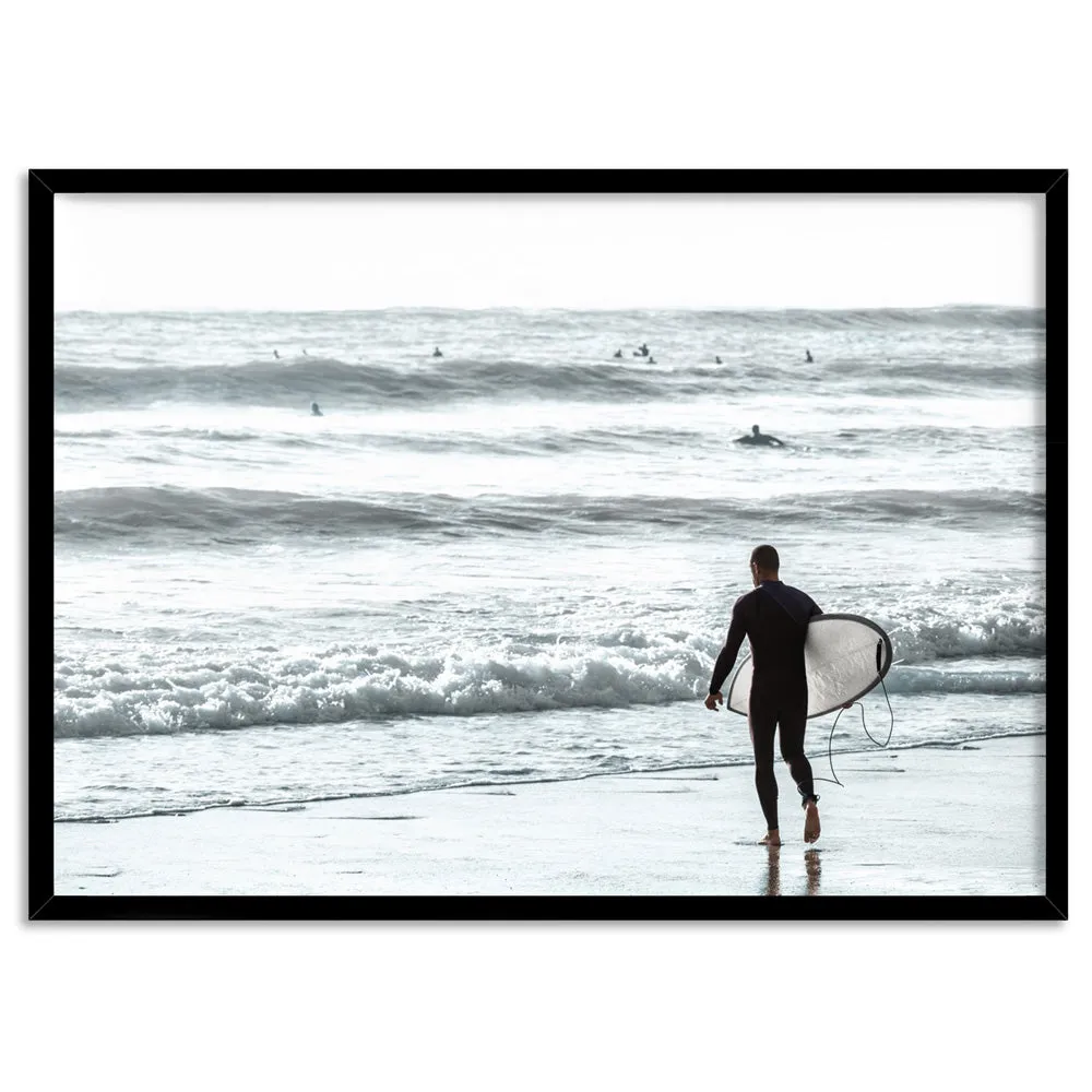 Into the Surf - Art Print