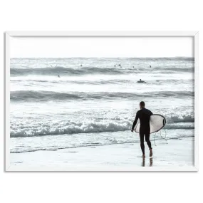 Into the Surf - Art Print