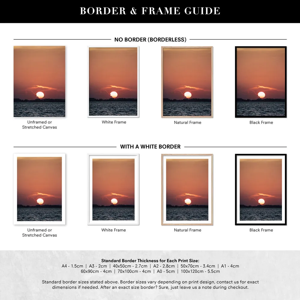 Isla Mujeres Sunset Mexico - Art Print by Beau Micheli