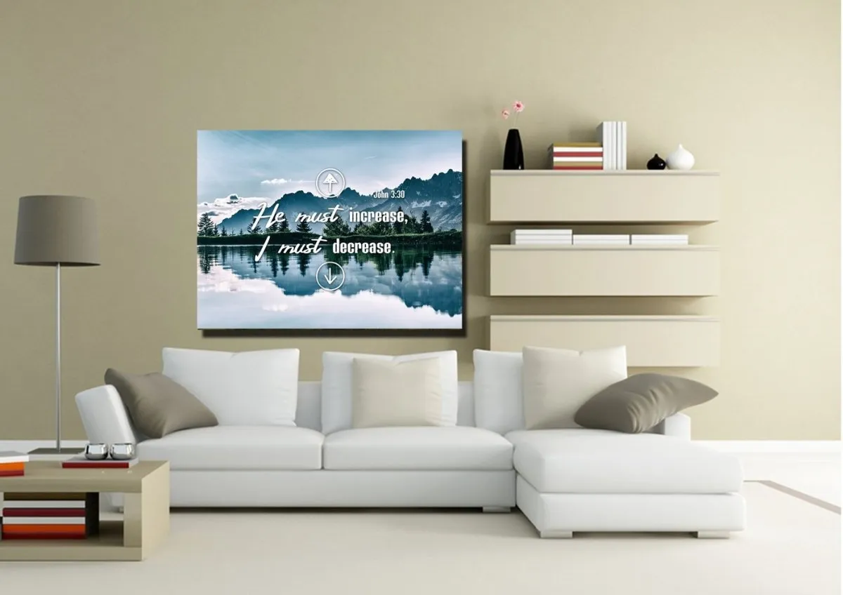 John 330 Canvas Wall Art Print - Christian Canvas Wall Art