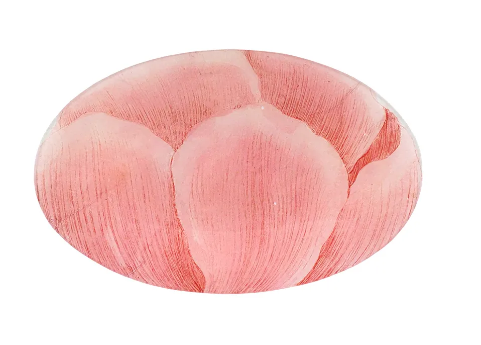 John Derian Decoupaged Oval Plate