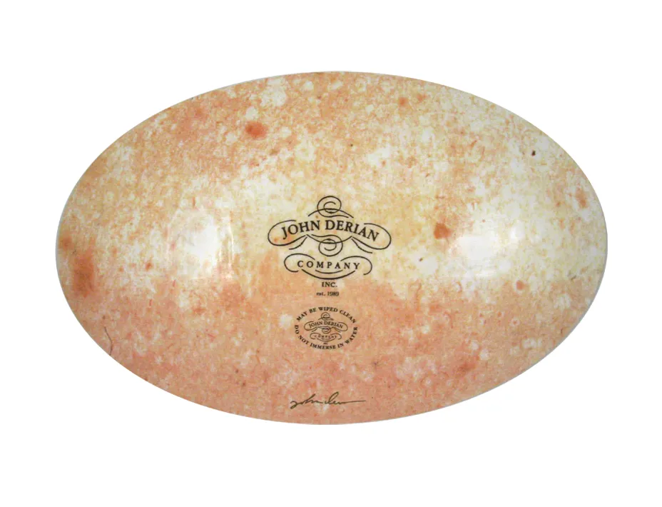 John Derian Decoupaged Oval Plate