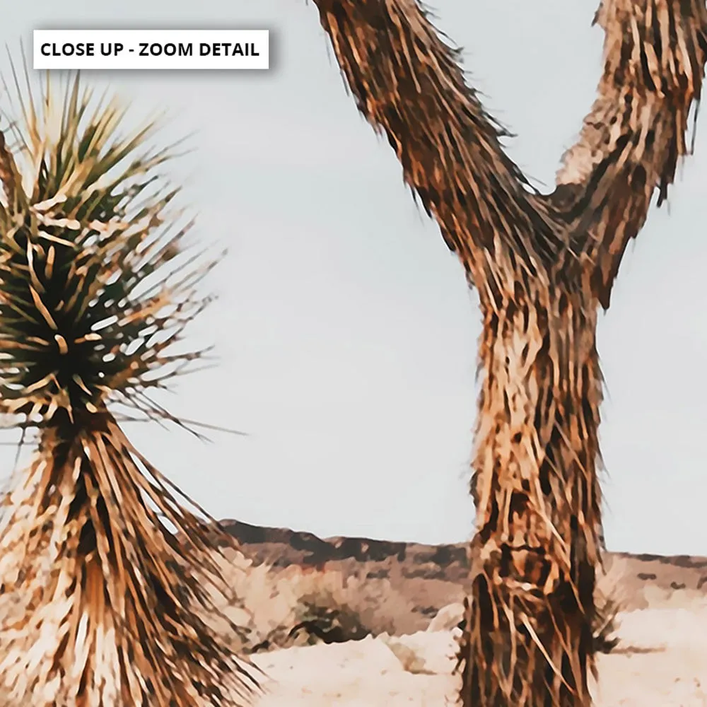 Joshua Trees Desert Landscape I - Art Print