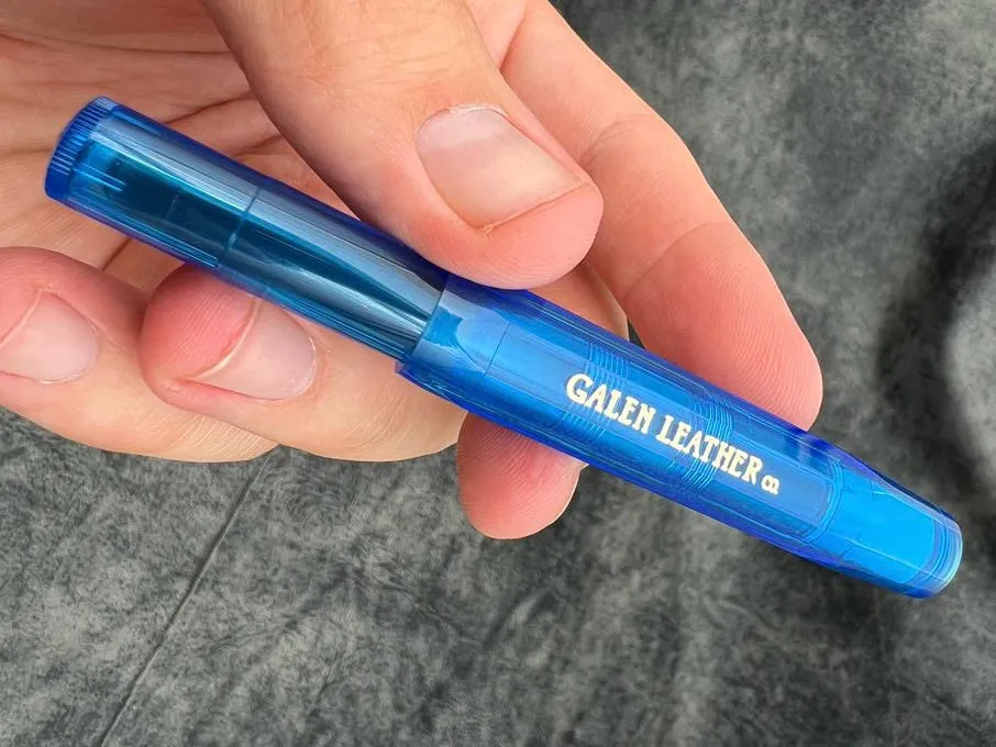 Kaweco Sport Fountain Pen Sapphire - Galen Leather SE