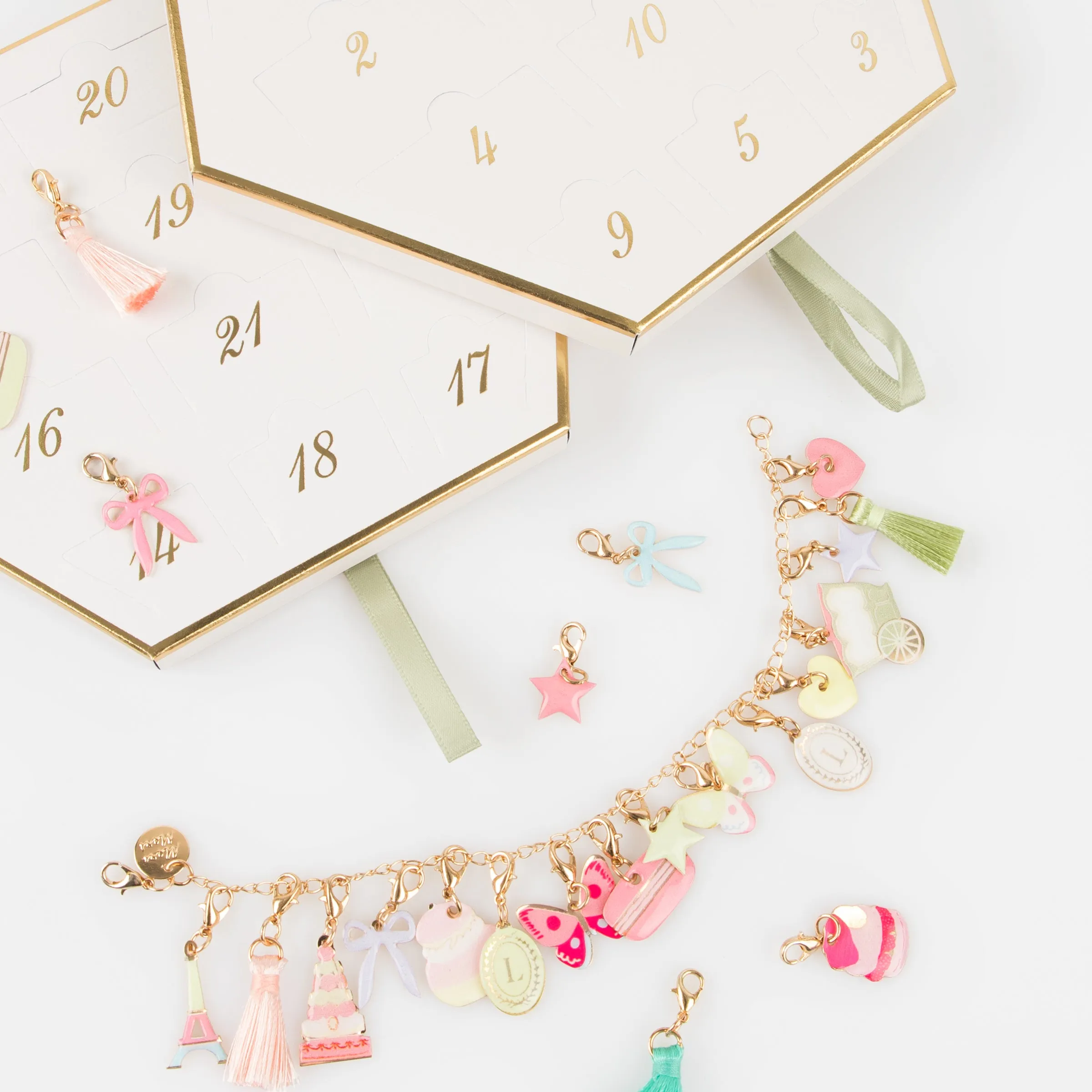 Ladurée X Meri Meri Charm Bracelet Advent Calendar