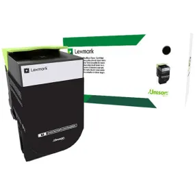 Lexmark 701HK Black High Yield Return Program Toner Cartridge, 4000 Pages Yield - 70C1HK0